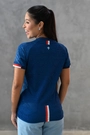 Camisa Jogo 3 2025 Fortaleza Esporte Clube Feminina Azul Marinho Volt