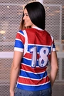 Camisa Pop 2025 Fortaleza Esporte Clube Feminina Tricolor Volt