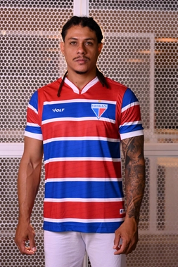 Camisa Pop 2025 Fortaleza Esporte Clube Masculina Tricolor Volt