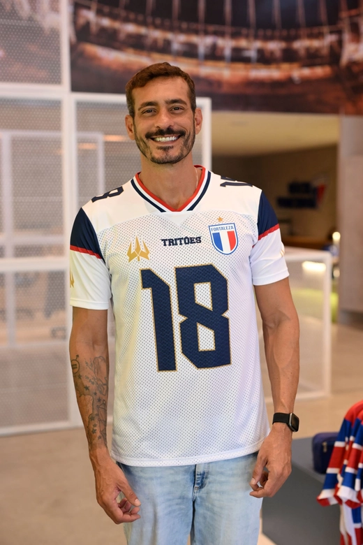 Camisa Tritões Fortaleza Masculino Branco Volt