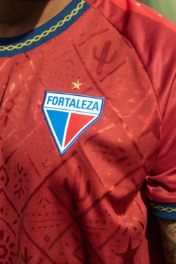 Camisa Copa do Nordeste Fortaleza Infanto Juvenil Vermelha 2026 Volt