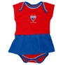 Body Vestido Fortaleza Esporte Clube Azul e Vermelho
