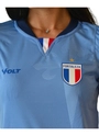 Camisa La Cruz Fortaleza 2024 Azul Feminina