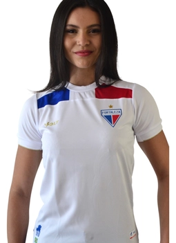 Camisa Jogo 2 Glória Fortaleza 2025 Branca Feminina Volt
