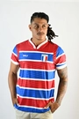 Camisa Plus Jogo 1 Tradição 2025 Escudo Retrô Masculina Tricolor Volt