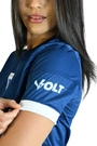 Camisa Treino 2025 Linha Fortaleza Esporte Clube Feminina Azul Marinho Volt