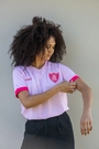 Camisa Outubro Rosa 2025 América Futebol Clube Feminina Volt