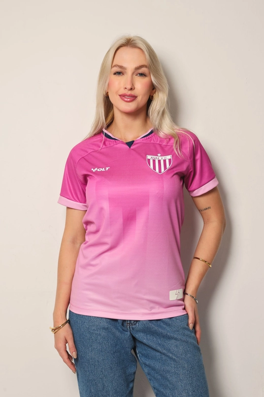 Camisa Outubro Rosa 2025 Avaí Feminina Volt