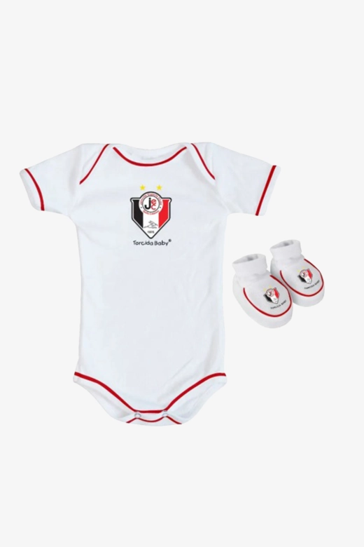 Kit Body e Pantufa JEC Infanto Juvenil Torcida Baby