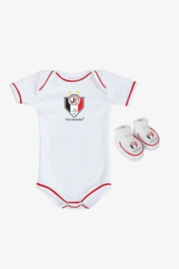 Kit Body e Pantufa JEC Infanto Juvenil Torcida Baby