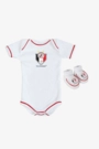 Kit Body e Pantufa JEC Infanto Juvenil Torcida Baby