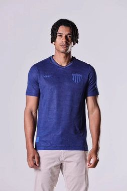 Camisa Consciência Negra 2025 Avaí Masculina Azul Royal Volt