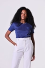Camisa Consciência Negra 2025 Avaí Feminina Azul Royal Volt