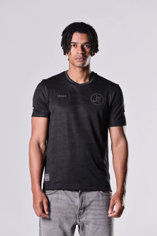 Camisa Consciência Negra 2025 JEC Masculina Preta Volt