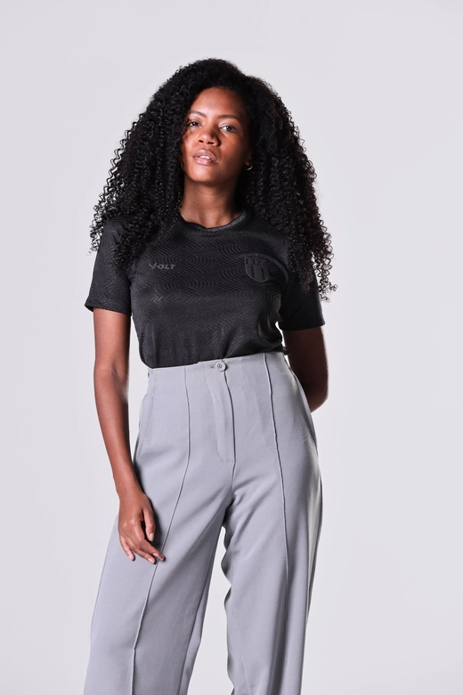 Camisa Consciência Negra 2025 Botafogo Feminina Preta Volt