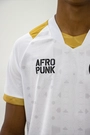 Camisa Novembro Negro AFROPUNK 2025 Esporte Clube Bahia  Masculina Branca