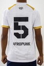 Camisa Novembro Negro AFROPUNK 2025 Esporte Clube Bahia  Masculina Branca
