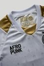 Camisa Novembro Negro AFROPUNK 2025 Esporte Clube Bahia Infanto Juvenil Branca