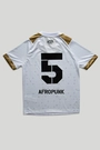 Camisa Novembro Negro AFROPUNK 2025 Esporte Clube Bahia Infanto Juvenil Branca
