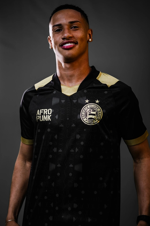 Camisa Novembro Negro AFROPUNK 2025 Esporte Clube Bahia  Masculina Preta
