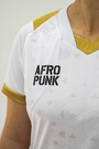 Camisa Novembro Negro AFROPUNK 2025 Esporte Clube Bahia  Feminina Branca