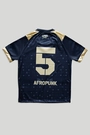 Camisa Novembro Negro AFROPUNK 2025 Esporte Clube Bahia Infanto Juvenil Preta