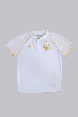 Camisa Reveillon 2026 Esporte Clube Vitória Infanto Juvenil Branca Volt