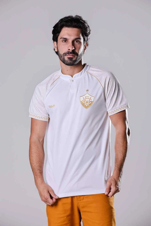 Camisa Reveillon 2026 Esporte Clube Vitória Masculina Branca Volt