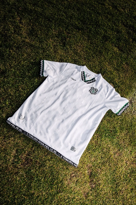 Camisa Jogo 2 2026 Figueirense Infanto Juvenil Branca Volt