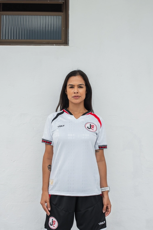 Camisa Jogo 2 2026 JEC Branca Feminina Volt