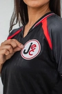 Camisa Goleiro 2 2026 JEC Preta Feminina Volt