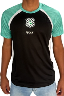 Camiseta Treino Figueirense Masculina Preto Volt