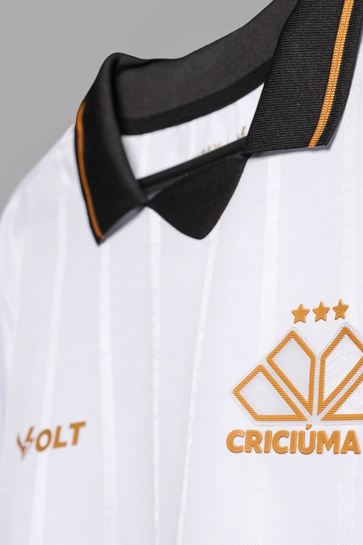 Camisa Polo Jogo 2 2026 Criciúma Infanto Juvenil Branca