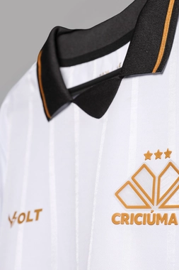 Camisa Polo Jogo 2 2026 Criciúma Infanto Juvenil Branca