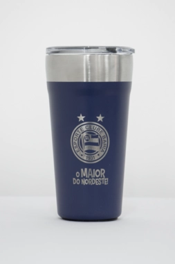 Copo Termico com Abridor 500ml Azul