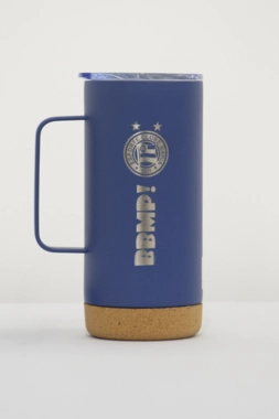 Caneca Térmica com Tampa 500ml Bahia Azul