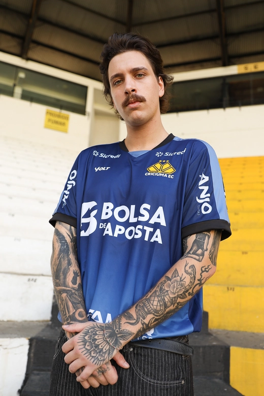 Camisa Goleiro 1 2026 com Patrocínio Criciúma Masculino Volt