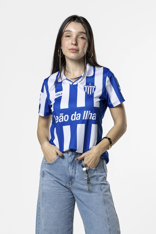 Camisa Polo Reviver 2026 Avaí Feminina Volt