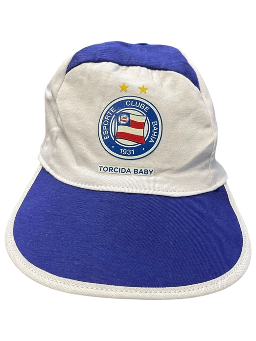 Boné Baby Azul e Branco Esporte Clube Bahia