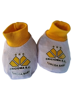 Pantufa Meia Baby Criciúma Esporte Clube
