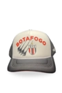 Boné Trucker Botafogo Preto e Branco Volt