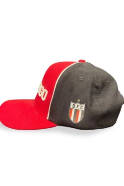 Boné Baseball Botafogo Vermelho e Preto Volt