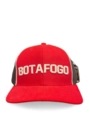 Boné Baseball Botafogo Vermelho e Preto Volt