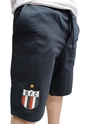 Bermuda Moletom Masculina Preta Volt