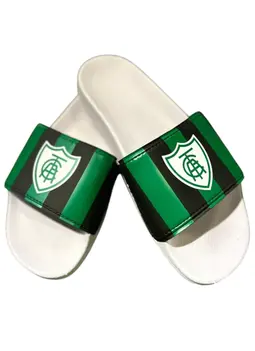 Slide América Branco Verde e Preto