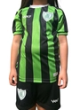 Camisa e Calção Jogo 1 América Futebol Clube Infanto Juvenil Preto Verde Volt