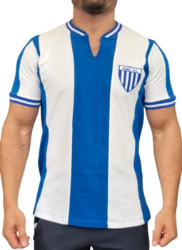 Camisa Retrô 1977 Avaí Azul e Branco