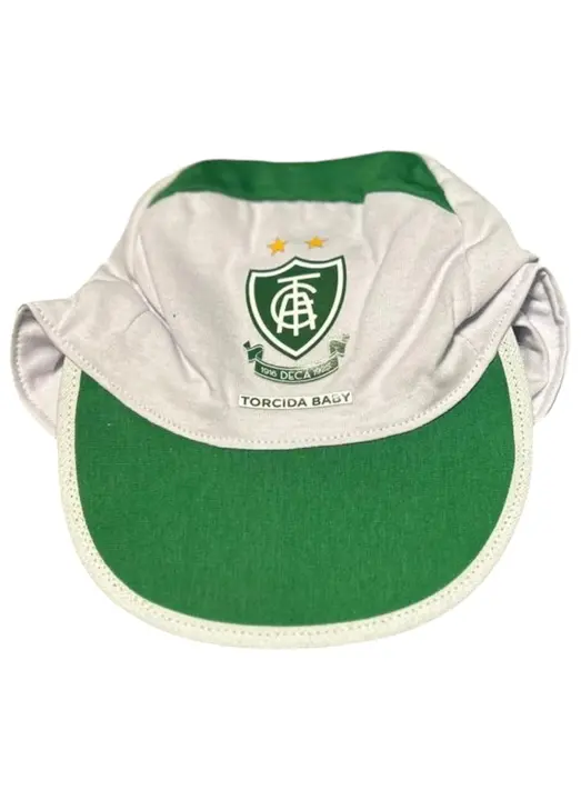 Boné Baby América Verde e Branco