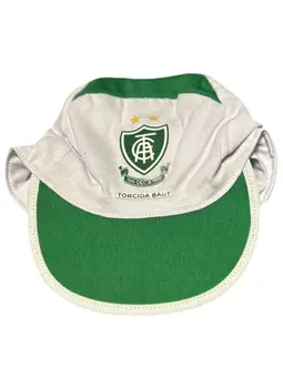 Boné Baby América Verde e Branco