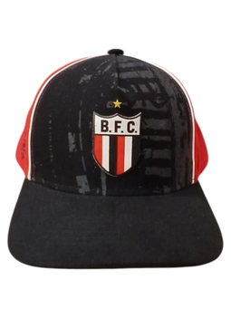 Boné Baseboll Botafogo Futebol Clube Preto e Vermelho Volt